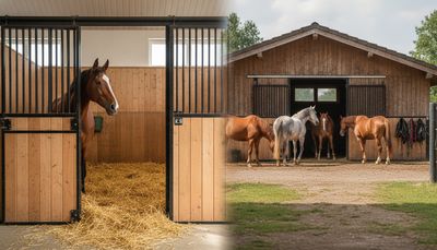 Offenstall oder Box: Die richtige Haltungsform wählen